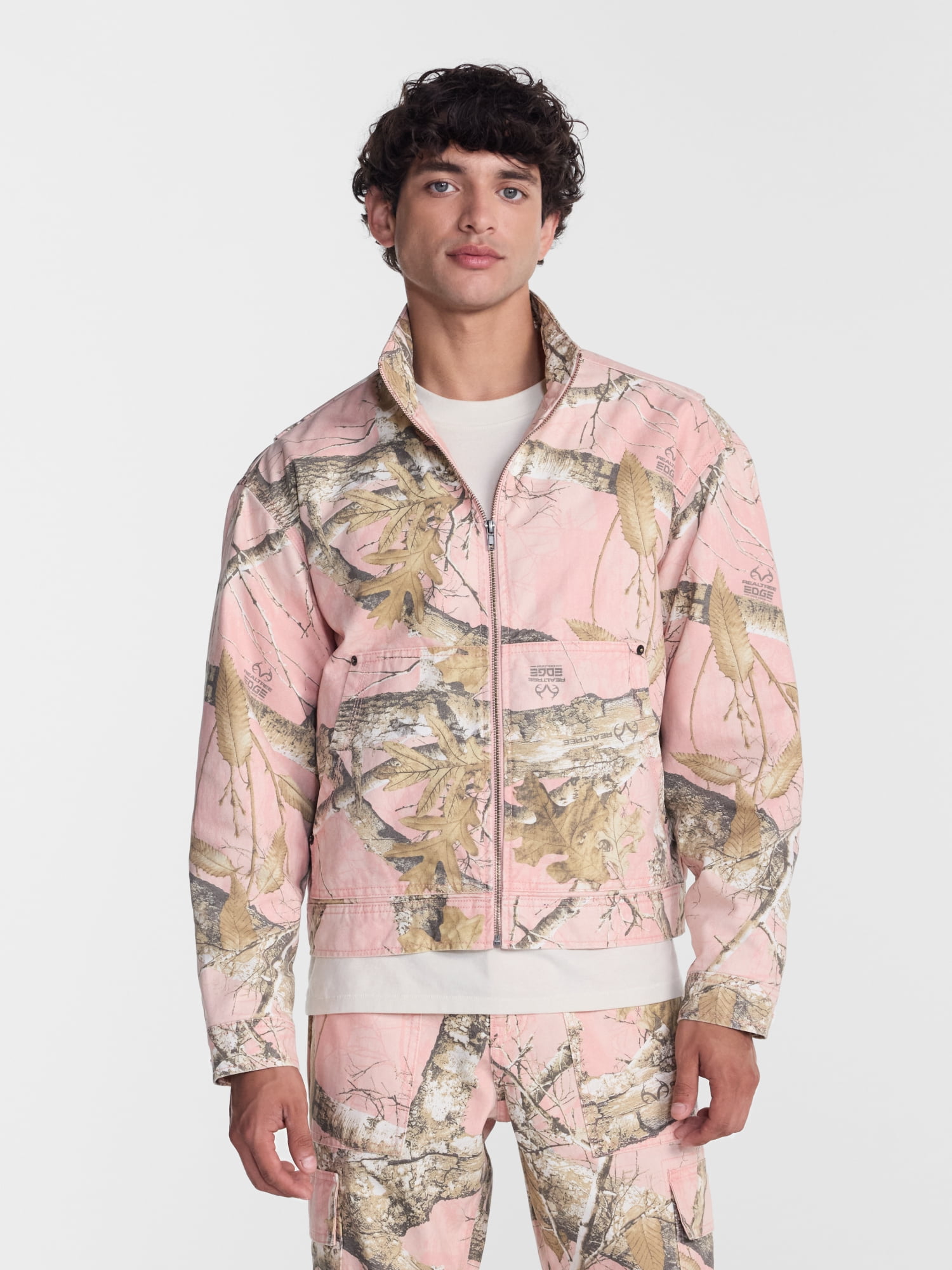 No Boundaries x Realtree Cotton Trucker Jacket, Men's Sizes XS-4XLT