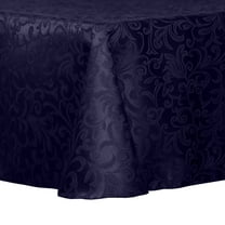 Ultimate Textile (2 Pack) Somerset 108 x 132-Inch Rectangular Damask Tablecloth - Jacquard Weave Scroll Design, Plum Purple