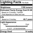 thumbnail image 4 of Bulbrite 862656 6" Integrated Led Open Canless Recessed Light - White, 4 of 7