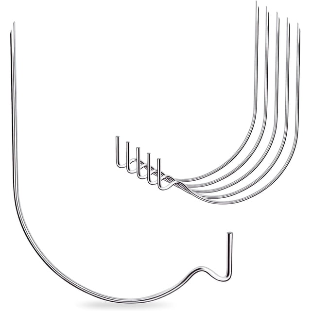 Picture Hanger Super Hook 20PCS, gancho de Hércules de acero de alta calidad, utilizado para pared de yeso, pared de madera, pared de yeso, puede colgar fotos, arte, reloj, espejo.