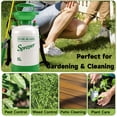 thumbnail image 3 of OUTGOO 1.3 Gallon Pump Sprayer for Garden Sprayer for Weeds, Lawn Care 52” Long Hose, 2 Nozzles & Easy Carry Handle Durable & Lightweight, 3 of 7