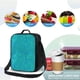 thumbnail image 4 of Disketp Blue Green Glitter Bolsa Térmica Estampada para Almuerzo, Lonchera para Hombres y Mujeres Adultos, 4 of 7