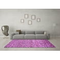 thumbnail image 3 of Ahgly Company Indoor Rectangle Abstract Purple Contemporary Area Rugs, 5' x 8', 3 of 4
