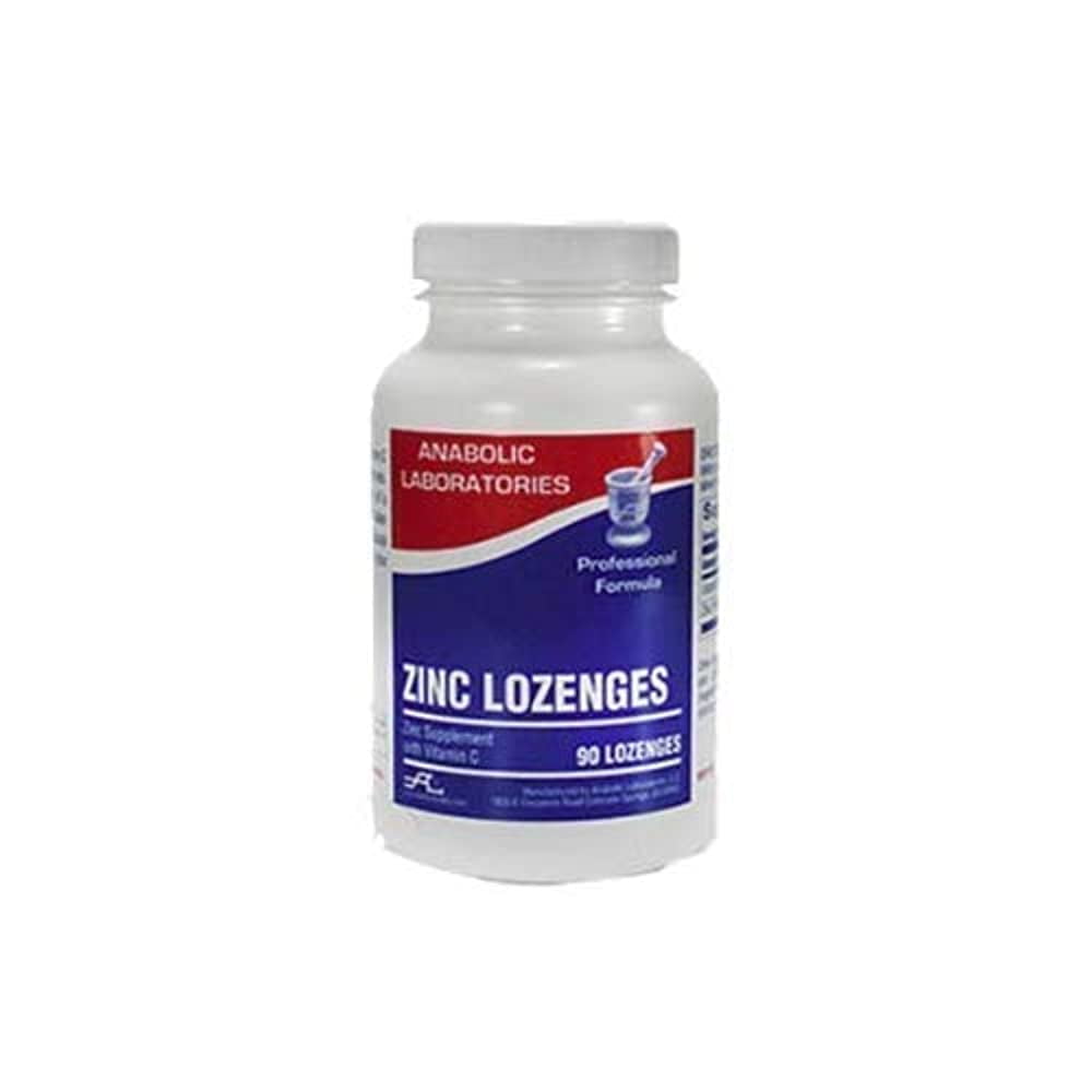 Buy Zinc Lozenges with Vitamin C by Anabolic Laboratories 90 Count