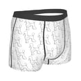 thumbnail image 4 of Haiem Poodle Dog Men's Boxer Briefs, Every Day Comfort Stretch Cotton Moisture-Wicking Underwear-Medium, 4 of 8