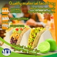 thumbnail image 5 of MT Products Pulp Fiber 2 Divider Taco Holder 7" x 4.25" x 3.5" - Pack of 200, 5 of 6
