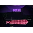 thumbnail image 5 of Fashion Light Up LED Luminous Sequin Neck Ties Changeable Colors Necktie Led Fiber Tie Flashing Tie For Male/Female, 5 of 6