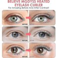 thumbnail image 4 of 2026 Heated Eyelash Curlers, Electric Eyelash Curlers, Rechargeable Lash Curler With Silicone Pad Long-lasting Curling, 4 of 5