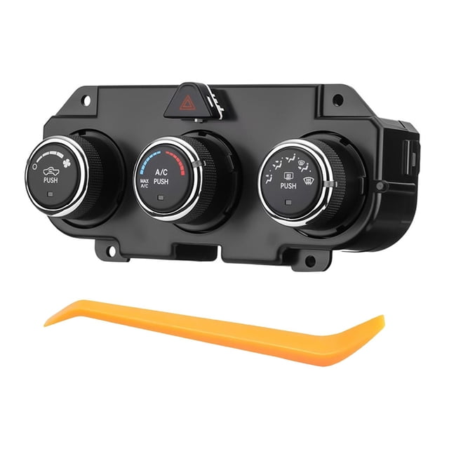 Módulo de control climático,Reemplazo del módulo de control de clima 68268189AA,Ajuste de temperatura del panel de control del calentador de CA,Unidad de control de aire acondicionado