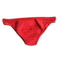 thumbnail image 2 of Fashionable Women's Handmade Solid Color Briefs Beach Bikini Bottoms Womens Panties, 2 of 3