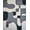 Gray, Pattern 2, variant on ODIKA 4'x6' Machine Washable Non-Slip Area Rug, Deep Grey Bath Modern Abstract for Bathrooms High Traffic Rug, Gray, 104270