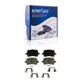 thumbnail image 4 of Detroit Axle - Front Brake Kit for Chevrolet Malibu Pontiac G6 Saturn Aura, Drilled and Slotted Disc Brake Rotors Ceramic Brakes Pads Wheel Lug Nuts Replacement : 11.65'' inch Front Rotor, 4 of 7