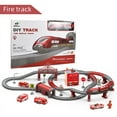 thumbnail image 4 of Magnetic Train Track Set for Kids Ages 4-6: 92PCS DIY Building Blocks for Creative Play, Interactive Parent-Child Game, Educational Toy with City Theme, Export-Quality & Safe for Imaginative Fun, 4 of 5