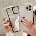 thumbnail image 2 of Samsung A13 A03 A12 A03S A53 A33 A02S A51 A71 A52 A32 A22 A20S A11 A02 A70 A50 A30S A50S A30 A20 S20 FE Note 20 Plus J7 J2 Prime En 1 Funda Flexible Transparente A Prueba De Golpes, 2 of 4