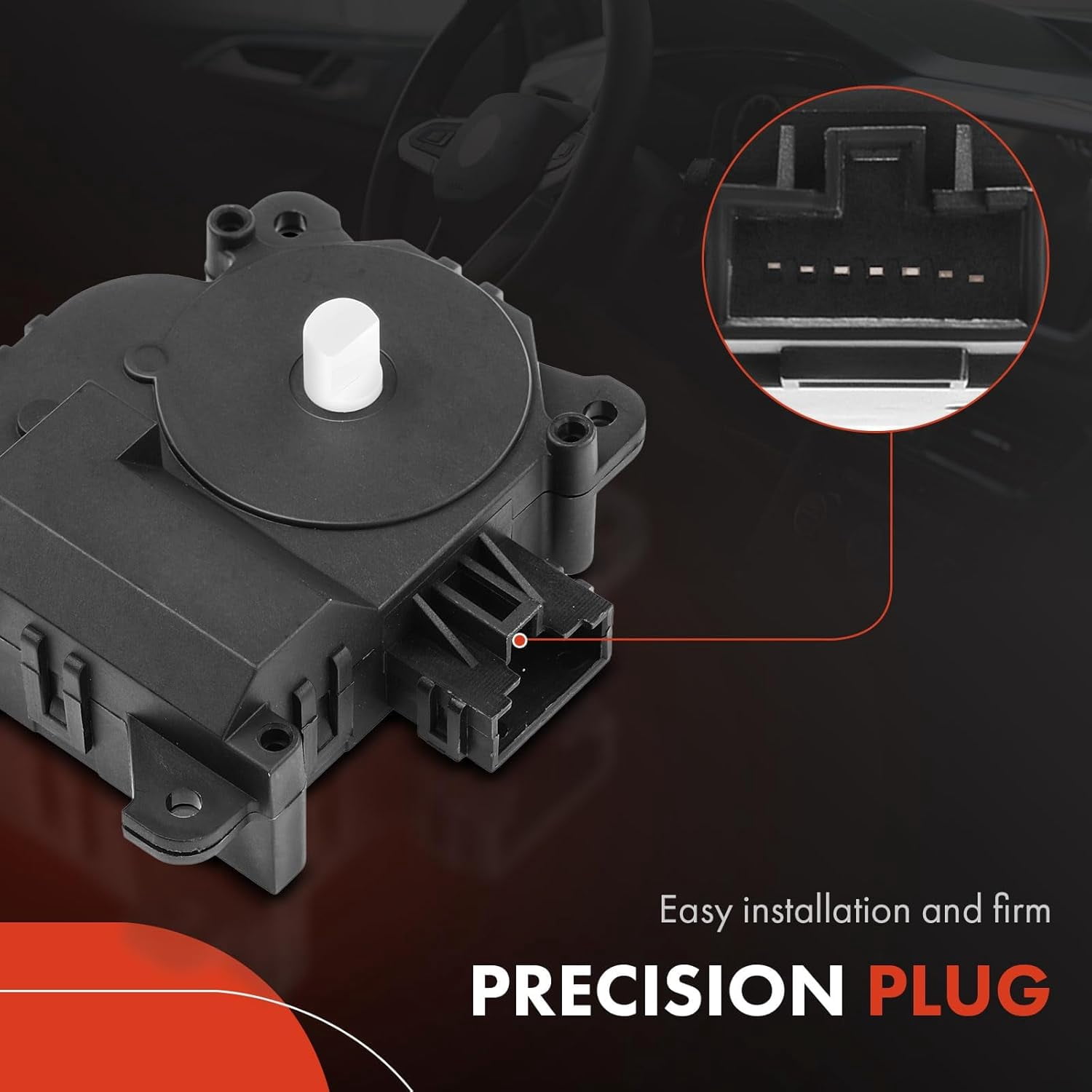 A-Premium HVAC Heater Blend Door Actuator, Compatible with Toyota Camry 1997-2001, Solara 1999-2003, Main, Mode Actuator, Replace# 87106-06060, 87106-06100