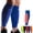 Blue, variant on Upgraded Honeycomb Shin Guards, Shock Absorbing Calf Sleeves, Anti-Collision Pads for Soccer, Baseball, Boxing, MTB, 1 Pair