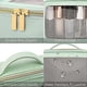 thumbnail image 4 of Makeup Bag 2Pcs Portable Clear Makeup Bag Travel Cosmetic Bag Waterproof PU Leather Makeup Bags Set For Women Girls (Green), 4 of 4
