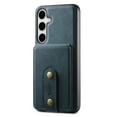 thumbnail image 3 of Allytechgroup 2 in 1 Wallet Detachable Cards Holder Case for Samsung Galaxy S23, Magnetic Back Cover Compatible with Magsafe & Car Mount Stand Shockproof Phone Case for Women Men, Blue, 3 of 9