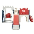 thumbnail image 5 of NBTiger Durable Child Swing Sets, ABS Red Blue, 83.90 x 71.30 x 16.00 inches, 38 lb, 5 of 6
