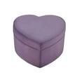thumbnail image 3 of Rigoberto Ottoman Purple Velvet 33L x 32.3W x 19.6H Upholstered Storage, 3 of 8