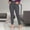 c01Gray, variant on Womens Stretchy Dress Pants Spring And Summer Trendy High Waisted Pleated Straight Leg Business Work Casual Trousers Green S