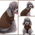 thumbnail image 3 of Suéteres para mascotas, abrigos cálidos para perros y gatos, abrigos de invierno para cachorros y gatitos, suéteres cómodos y suaves S(S), 3 of 5