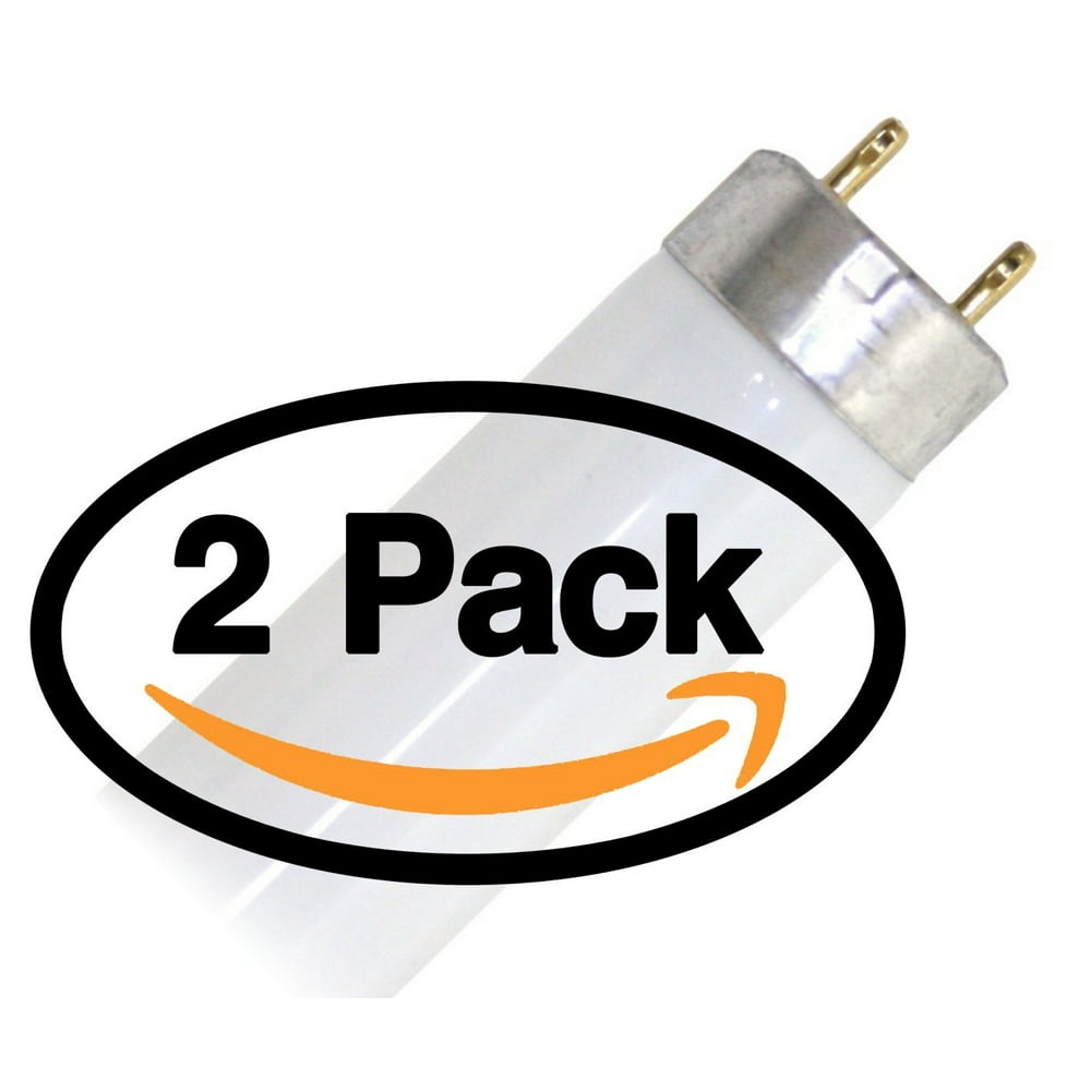 (2 Pack) F18T8/CW/K26 F18 T8 Fluorescent Appliance Light Bulb 18 Watt