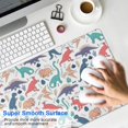 thumbnail image 4 of Long Mouse Pads for Desk,Colorful Cartoon Dinosaurs Fossils Desk Mats on Top Of Desks, Desk Mouse Pad Extra Large with 3mm Non-Slip Base and Stitched Edge for Gaming,Work,Home 31.5"x11.8", 4 of 5