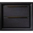 thumbnail image 6 of HFO Avery 2-Drawer Modern Wood Night Stand with USB Port in Black, 6 of 9