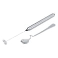 thumbnail image 3 of TOPINCN Kitchen Stainless Steel Handheld Battery Operated Electric Coffee Milk Frother with Spoon, Handheld Milk Frother, Milk Frother, 3 of 8
