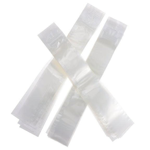 60pcs Disposable Transparent Ice Bags Ice Pack Sealing Bags for Treats and Cold Storage