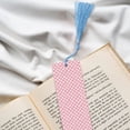 thumbnail image 6 of Kdxio Irregular Plaid Print Metal Tassel Bookmarks,Perfect Gift for Art Lovers and Bookworms Metal Bookmarks for Women, 6 of 8