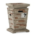 thumbnail image 6 of Outdoor Heater Outdoor 19.50" MGO Fire Column - 40,000 BTU, Natural Stone (Tank Inside),Patio Heater, 6 of 12