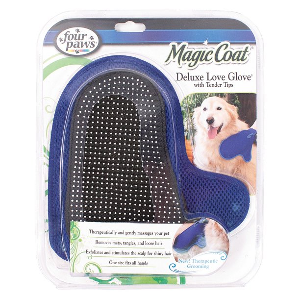 Four Paws Magic Coat Tender Tip Deluxe Love Glove for Dogs Walmart