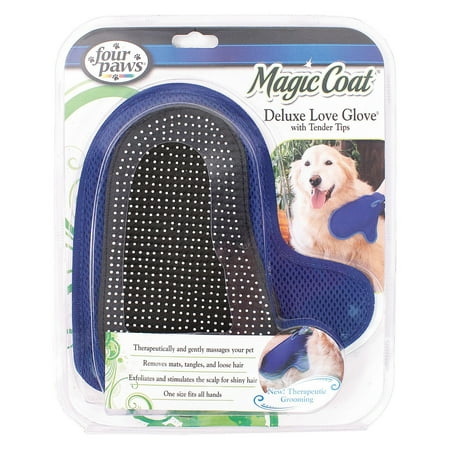 Four Paws Magic Coat Tender Tip Deluxe Love Glove for Dogs