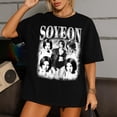 thumbnail image 2 of Soyeon I-DLE Kpop Graphic T-shirt, Syncopation, Vintage Music Theme Casual Tee, 2 of 5