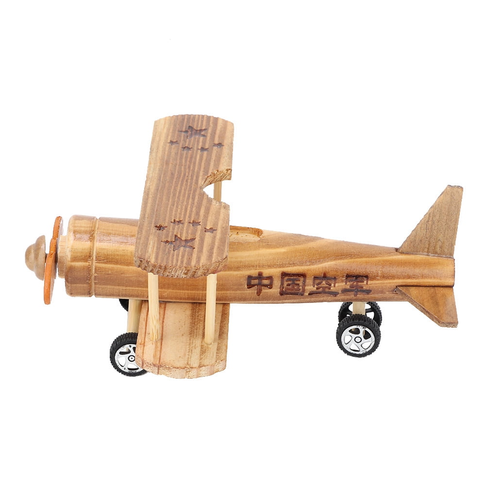 wooden fighter plane