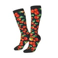 thumbnail image 2 of Haiem Tomatoes Socks, Funny Novelty Crazy Design Cotton Socks Sports Socks Knee High Socks For Men, Women,1Pairs - Gift For Working Friends, 2 of 9