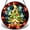 Multicolor Christmas Tree, variant on Christmas Stained Glass Window Hanging, Snowman Suncatcher with Snowflakes and Santa Hat, Christmas Wall Art Decor Festival Gift for Women, Mom (6.3IN)