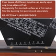 thumbnail image 4 of Aellinatey Guitar String Action Gauge String Height Ruler Fret Rocker Fret Leveling Guide, 4 of 11