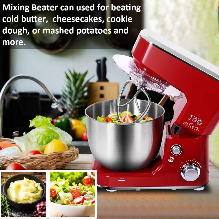 1pc Stand Mixer, Tilt-Head Mixers, Kitchen Electric Dough Mixer, For  Household Aids, 1000W 4qt Stainless Steel Bowl(UK Plug)