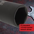 thumbnail image 7 of ABN Axle Nut Socket 35mm 1/2" Inch Drive Universal for 6pt Axle Nut on Vehicles, 7 of 7