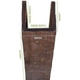 thumbnail image 6 of Ekena Millwork 8"W x 4"H x 14'L 3-Sided (U-beam) Riverwood Endurathane Faux Wood Ceiling Beam, Premium Aged, 6 of 22