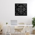 thumbnail image 3 of Stupell Industries Eclectic Geometrics & Leaf Fractals Canvas Art, 24 x 24, by El Perkin, 3 of 8