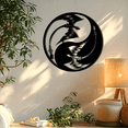thumbnail image 4 of Decorative Metal Wall Sculpture, Iron Dragon Wall Art, Indoor and Outdoor Home Decor, 4 of 5