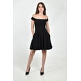thumbnail image 5 of Vestido Off Shoulder Roman Fashion /Juvenil, 256473 (Negro) negro CH, 5 of 5