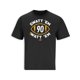 thumbnail image 2 of Casual Crew Neck T-Shirts for Men - Regular Fit Knit Polyester Tops with Geometric Brooklyn West Coast Print, Elastic Fabric with Slight Stretch - Summer Short Sleeve Patterned Tee Tee For Adult, Men, 2 of 6