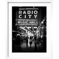 thumbnail image 2 of Art.com Urban Scene, Radio City Music Hall by Night, Manhattan, Times Square, New York, White Frame Photographic Print by Philippe Hugonnard, White Frame Wall Art, 17" x 21", 2 of 5