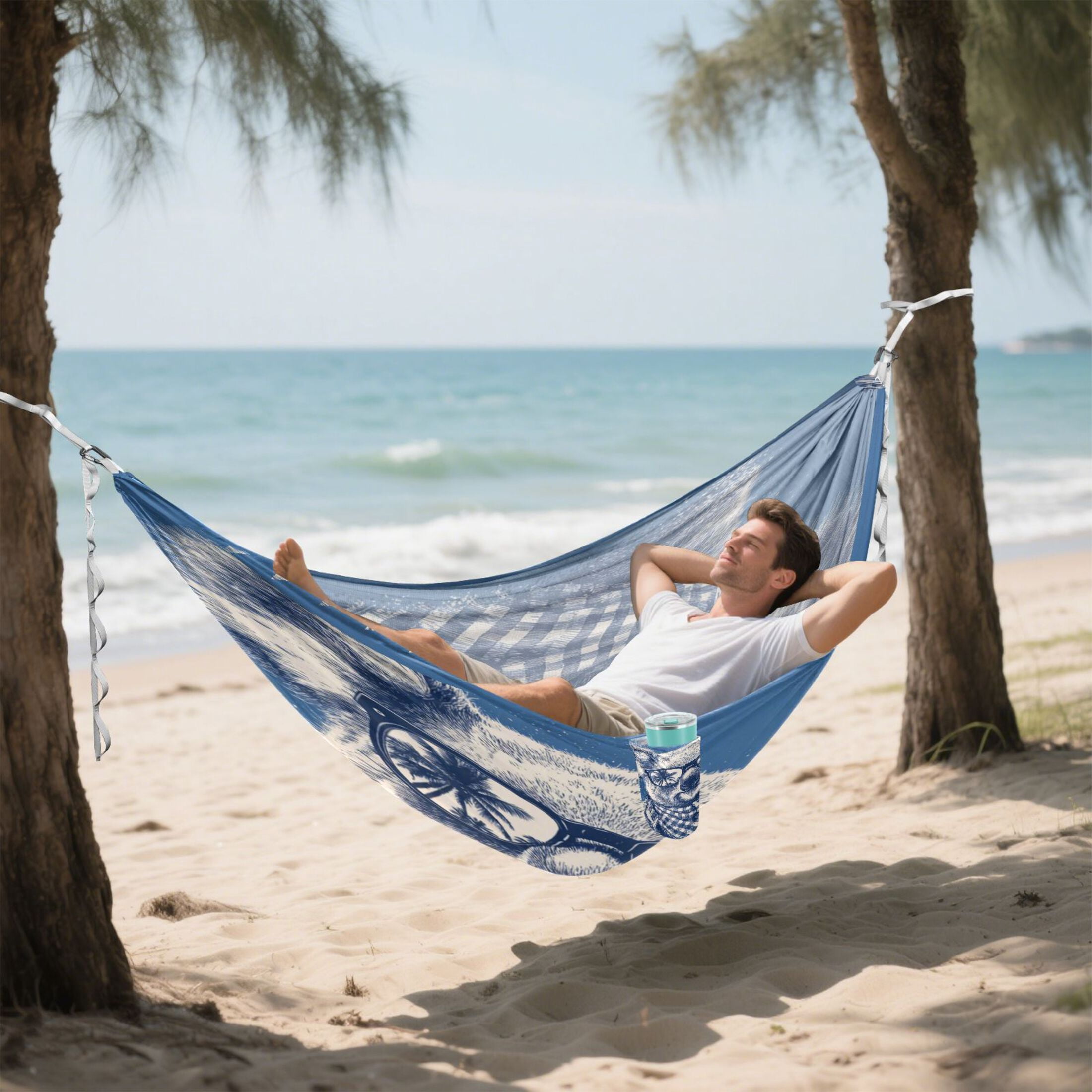 Hanging Hammock Portable Travel Camping For Outdooor Beach Camping Hiking Koala