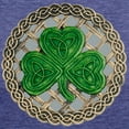 thumbnail image 3 of CafePress - Shamrock And Celtic Knots Women's Deluxe T Shirt - Womens Tri-blend T-Shirt, 3 of 4